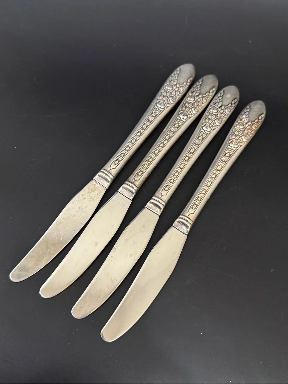National Silver Co. 4pcs vintage